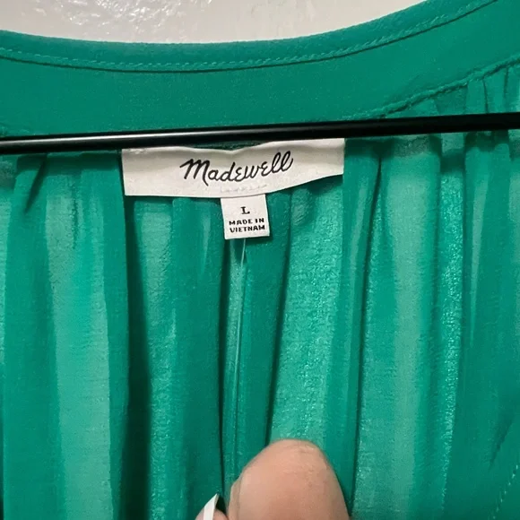 Madewell Sheer V-Neck Dolman
Sleeve Maxi Dress - Picture 3 of 6